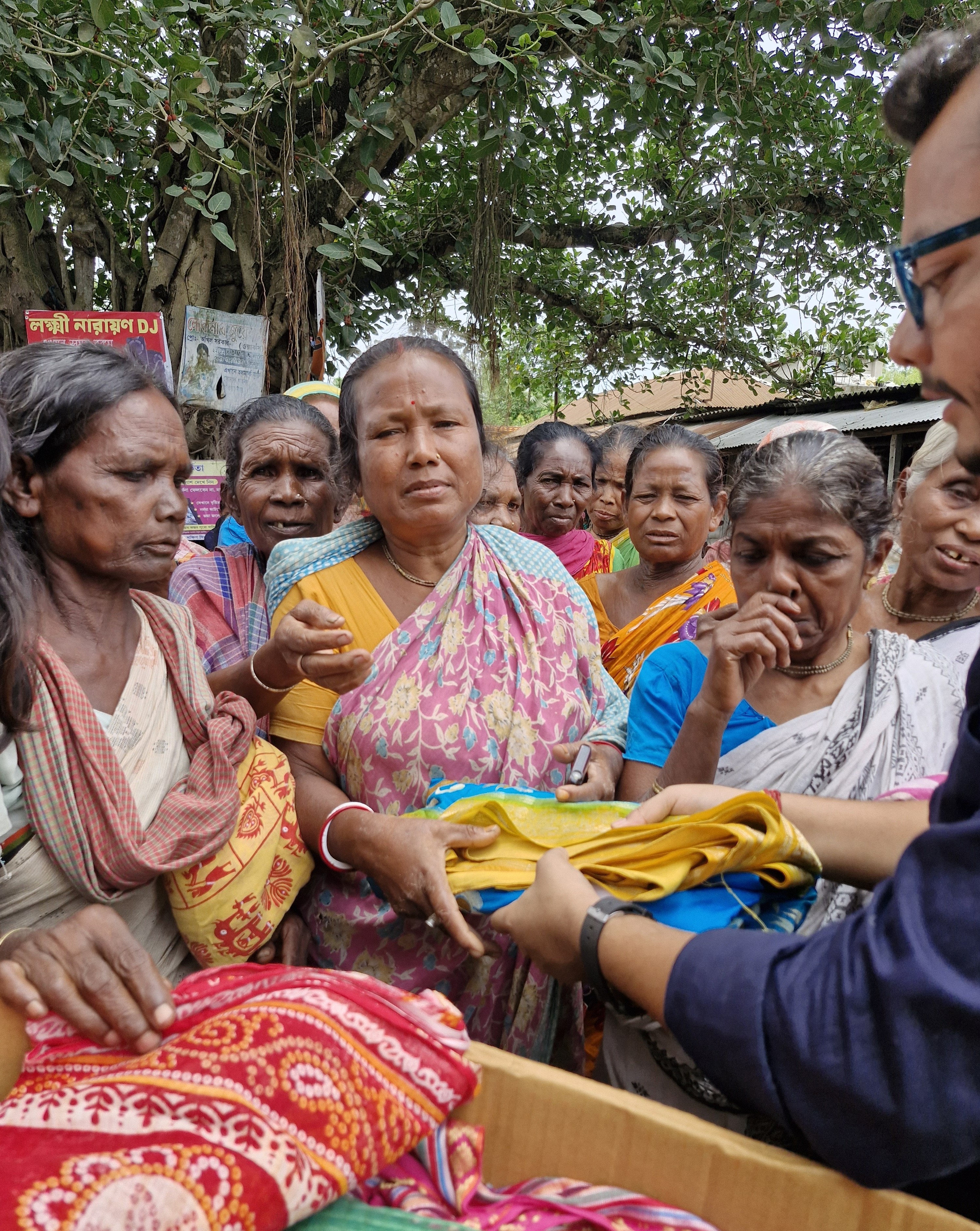 KHEYA – Old Usable Clothes Distribution Programme